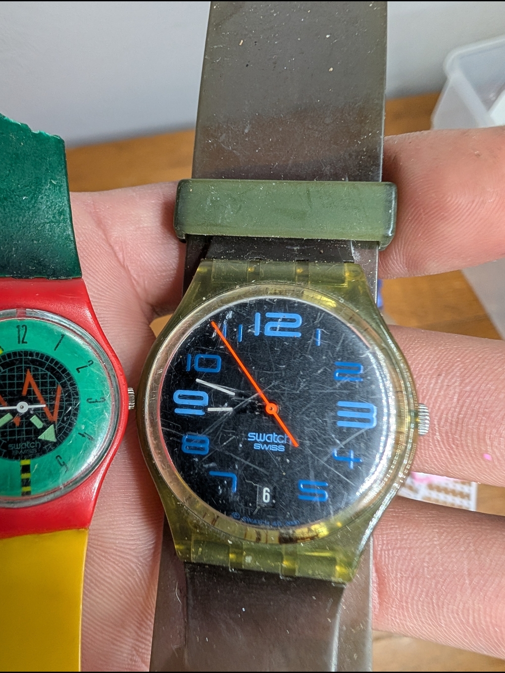 vintage swatch Swiss watches sold as is